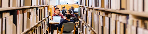 UCR Students in the Orbach Science Library